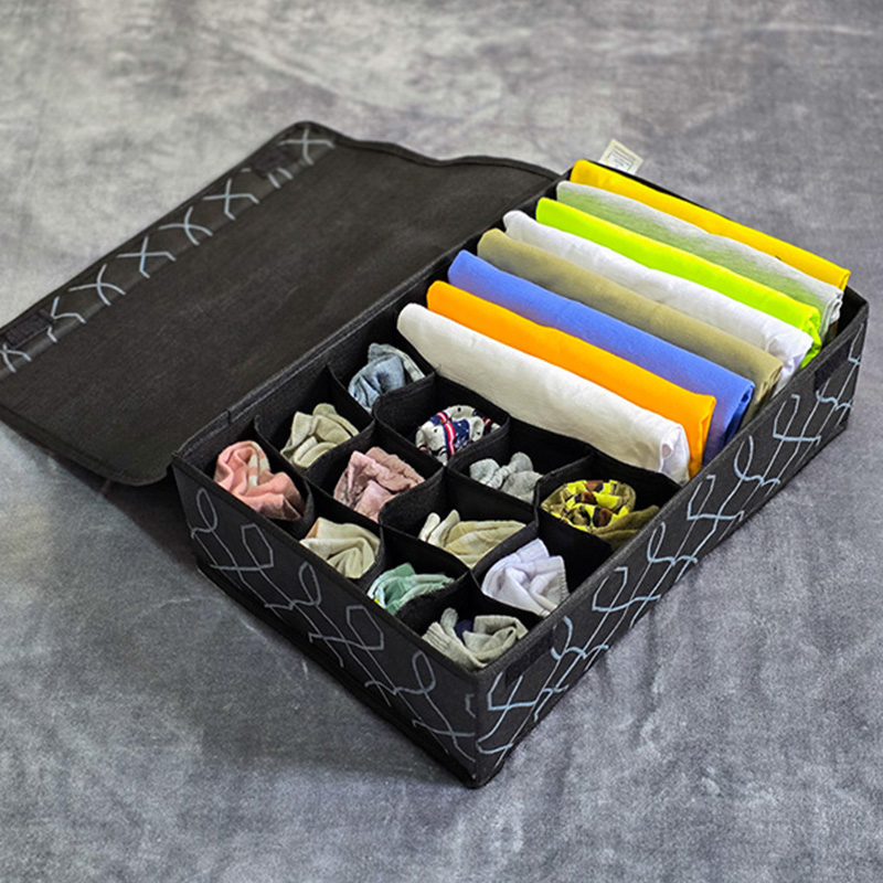 ارگانایزر توکشویی درب دار پارچه ای 13 جیب مای هوم