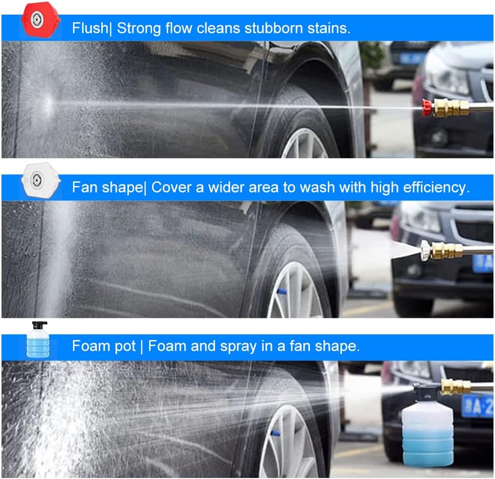 کارواش و سمپاش شارژی 3 حالته مدل 8106