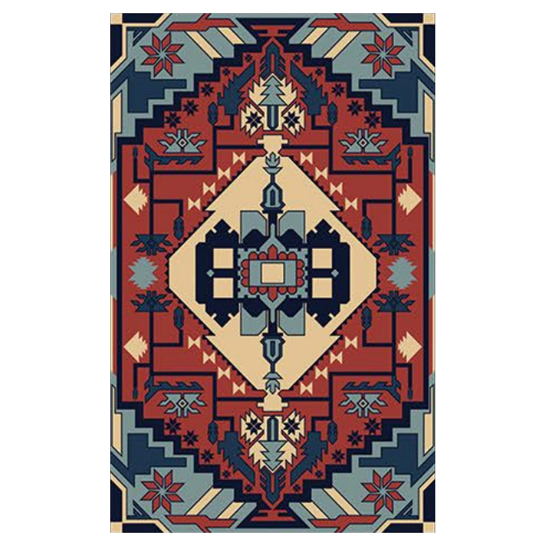 فرش مخمل نادی طرح سنتی کد o172