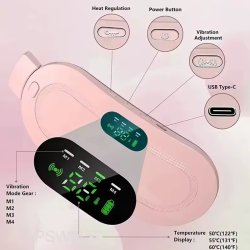 ماساژور قاعدگی حرارتی و ویبراتور تسکین درد مدل BECARE