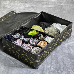 ارگانایزر توکشویی درب دار پارچه ای 13 جیب مای هوم