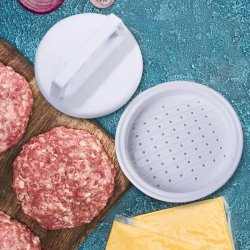 همبرگر زن دستی