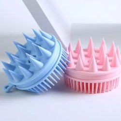 برس ماساژ سر و بدن شور چندمنظوره سیلیکونی